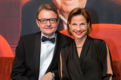 VIENNA, AUSTRIA - MARCH 19: Kristina Sprenger and Gerald Gerstbauer attend Karl Spiehs 85th birthday celebration on March 19, 2016 in Vienna, Austria. (Photo by Chris Hofer/Getty Images)