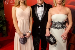 VIENNA, AUSTRIA - MARCH 19: Mia Michelle Gruber, Thomas Hroch and his wife Andrea attend Karl Spiehs 85th birthday celebration on March 19, 2016 in Vienna, Austria. (Photo by Chris Hofer/Getty Images) *** Local Caption *** Thomas Hroch