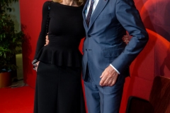 VIENNA, AUSTRIA - MARCH 19: Peter Kraus with his wife Ingrid attend Karl Spiehs 85th birthday celebration on March 19, 2016 in Vienna, Austria. (Photo by Chris Hofer/Getty Images)