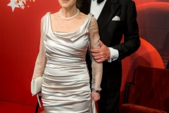 VIENNA, AUSTRIA - MARCH 19: Christiane Hoerbiger and Gerhard Toetschinger attend Karl Spiehs 85th birthday celebration on March 19, 2016 in Vienna, Austria. (Photo by Chris Hofer/Getty Images) *** Local Caption *** Christiane Hoerbiger; Gerhard Toetschinger