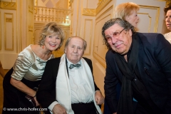 VIENNA, AUSTRIA - MARCH 19:  Jutta Speidel and Peter Patzak attend Karl Spiehs 85th birthday celebration on March 19, 2016 in Vienna, Austria.  (Photo by Chris Hofer/Getty Images)