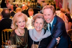 VIENNA, AUSTRIA - MARCH 19:  Dagmar Koller, Inge Unzeitig and Peter Kraus attend Karl Spiehs 85th birthday celebration on March 19, 2016 in Vienna, Austria.  (Photo by Chris Hofer/Getty Images)