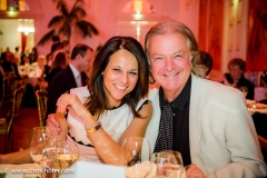 VIENNA, AUSTRIA - MARCH 19:  Vera Russwurm with her husband Peter Hofbauer attend Karl Spiehs 85th birthday celebration on March 19, 2016 in Vienna, Austria.  (Photo by Chris Hofer/Getty Images)