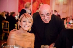 VIENNA, AUSTRIA - MARCH 19:  Uschi Glas and Otto Retzer attend Karl Spiehs 85th birthday celebration on March 19, 2016 in Vienna, Austria.  (Photo by Chris Hofer/Getty Images)