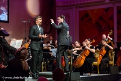 VIENNA, AUSTRIA - MARCH 19:  Tenor Jonas Kaufmann performs at Karl Spiehs 85th birthday celebration on March 19, 2016 in Vienna, Austria.  (Photo by Chris Hofer/Getty Images)