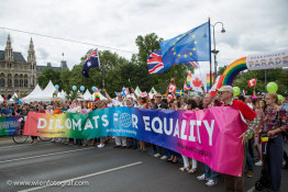 Regenbogenparade Wien 17.06.2017 Foto: Chris Hofer
