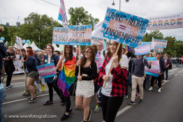 Regenbogenparade Wien 17.06.2017 Foto: Chris Hofer