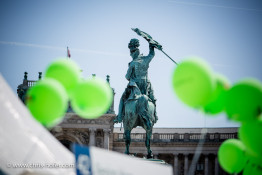 Bundespräsident Dr. Heinz Fischer besucht das Fest Waldviertelpur am Heldenplatz Wien 26.08.2015 Foto: Chris Hofer